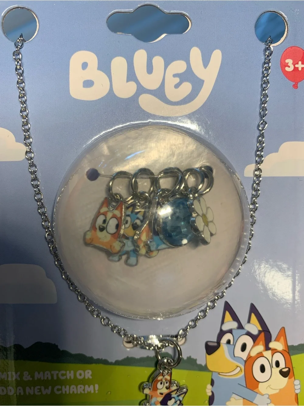 Bluey Kids Necklace and Charms